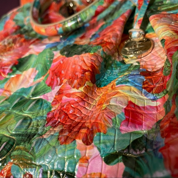 Retired! Brahmin Taffy Celia Satchel! NWT - Picture 13 of 15